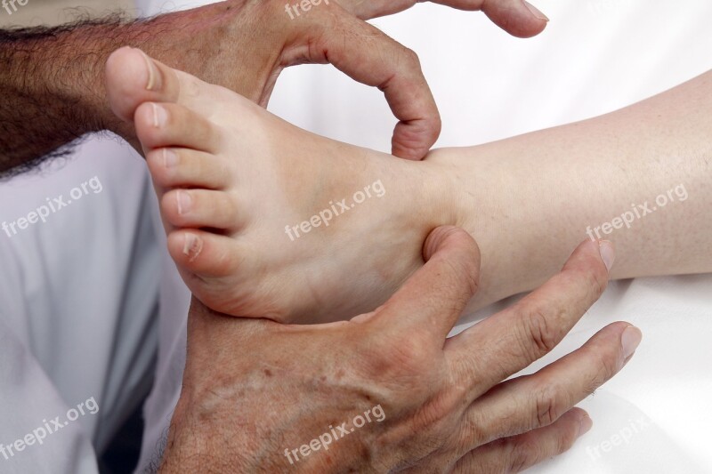 Reflexology Therapy Treatment Bless You Foot