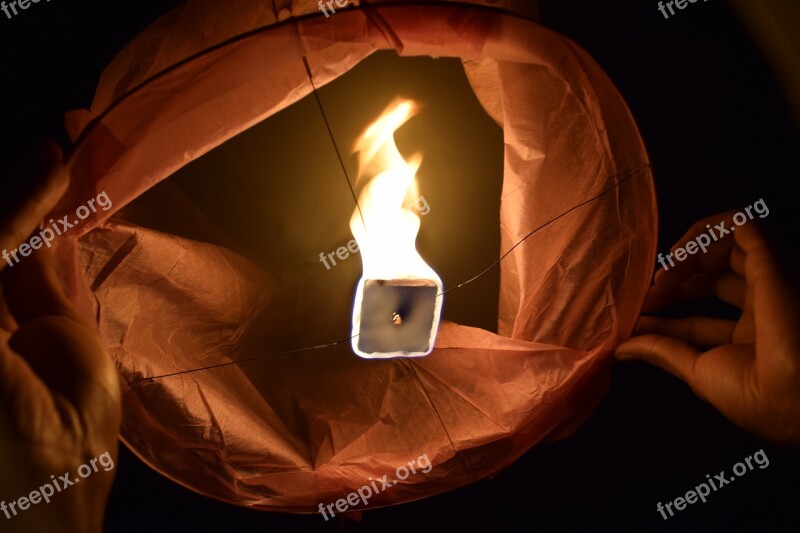 Fire Skylantern Night Festival India