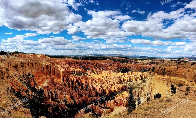 Bryce Canyon America Utah Nature Stone