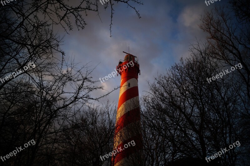 Lighthouse Haamstede Zeeland West Light Gates Vuurtoren