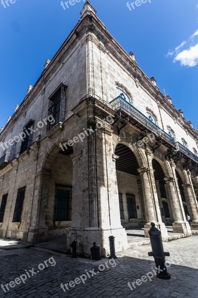 Cuba Havana Habana Vieja Colonial Architecture