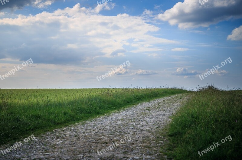 Lane Spring Landscape Barren Landscape Free Photos