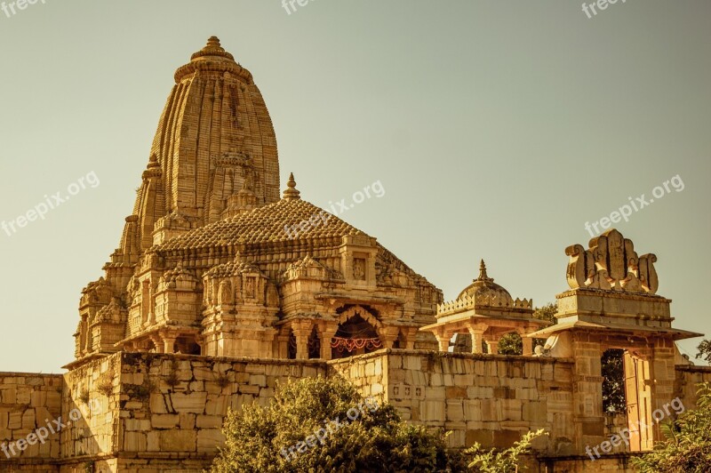 Meera Bai Temple Chittor Fort Hindu Temple Ancient Temple Architecture