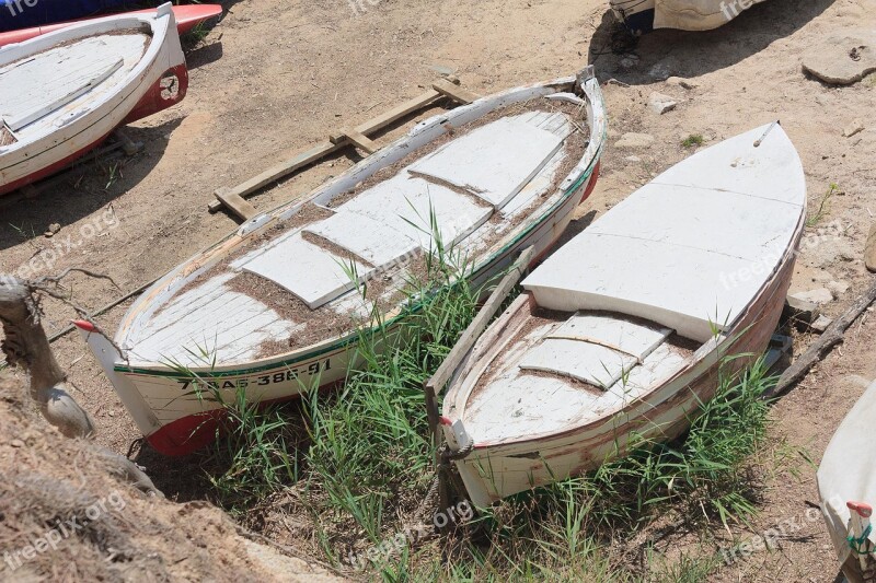 Boat Sea Grass Ocean Sand