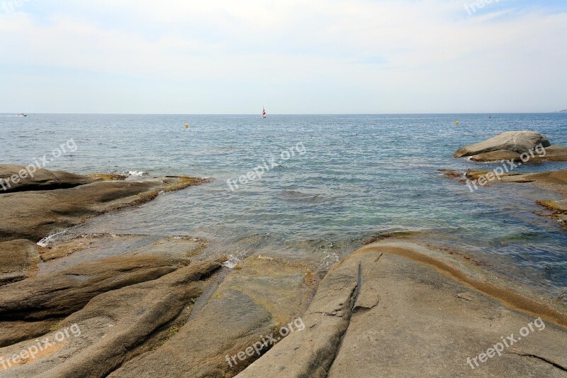 Sea Rocks Ocean Nature Beach