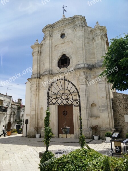 Puglia Gargano Monte Sant'angelo Church Free Photos