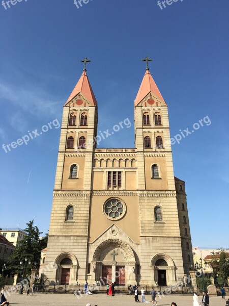 Church Qingdao Zhejiang Road Free Photos