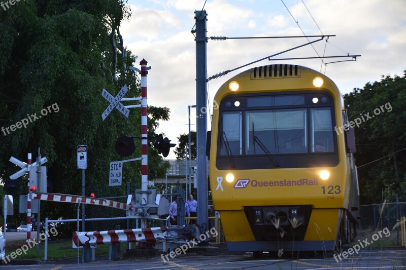 Brisbane Rail Train Ipswich Travel