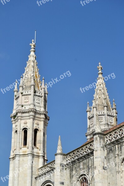 Portugal Jeronimos Lisbon City Decadent