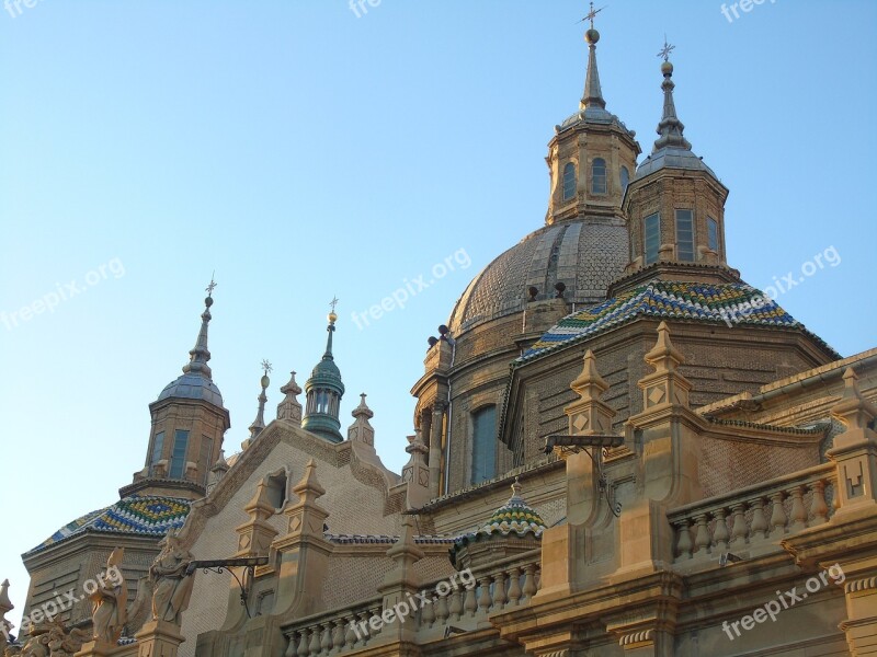 Monument Abutment Zargoza Free Photos