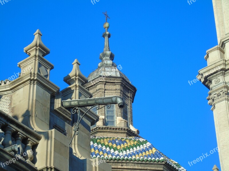 Monument Abutment Zargoza Free Photos