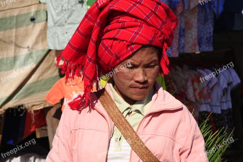 Myanmar Inle Lake Market Free Photos