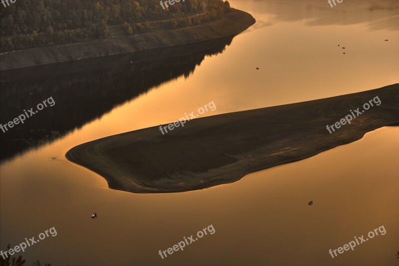 Edersee Water Dam Lake Hesse