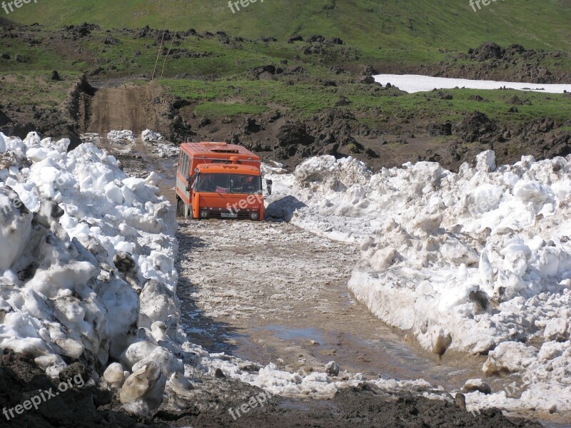 The Roads Suv Kamaz Mountain Plateau Summer