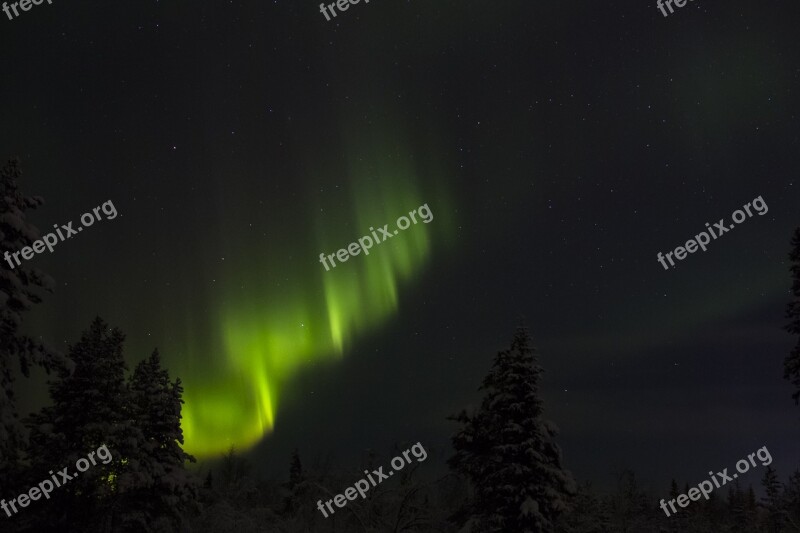 Northern Lights Finland Lapland Free Photos