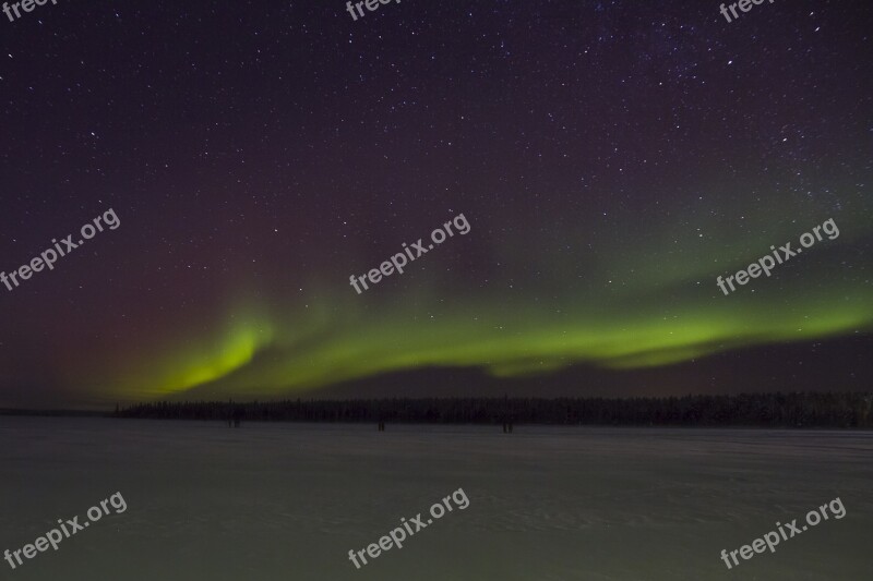 Northern Lights Finland Lapland Free Photos