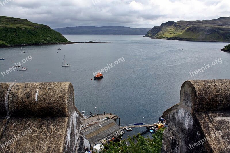 Port Port Motifs Panorama Rest Bad Weather Photography