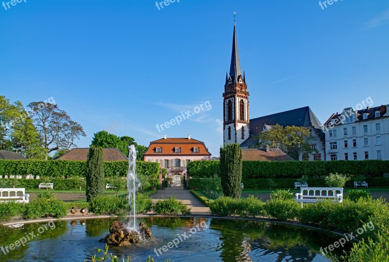 Prince Georgs-garden Darmstadt Hesse Germany Garden