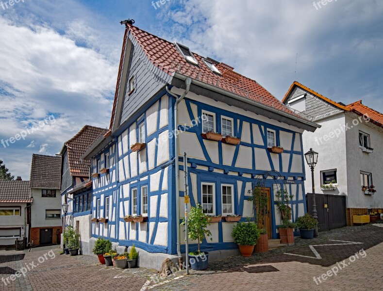 Usingen Taunus Hesse Germany Historic Center