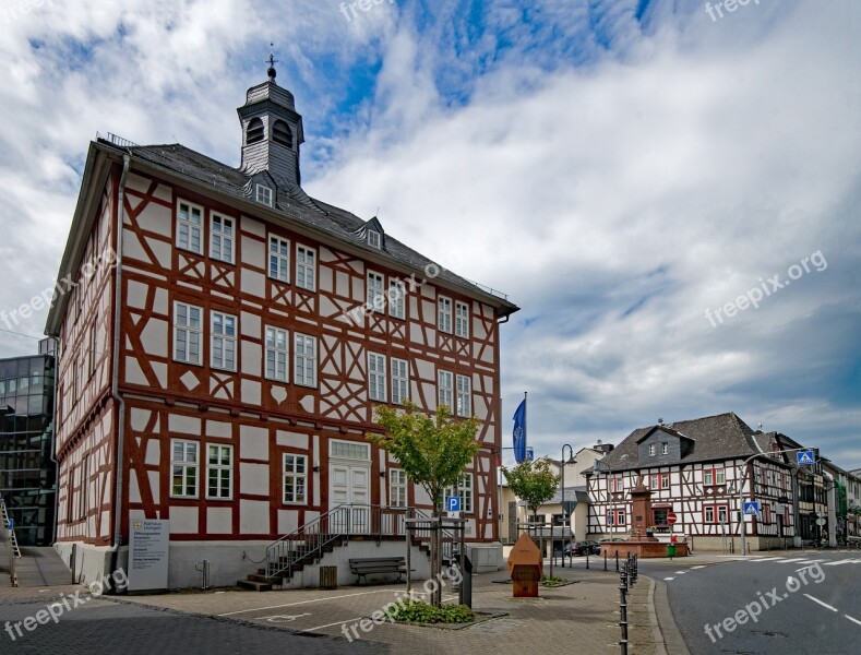 Usingen Taunus Hesse Germany Historic Center