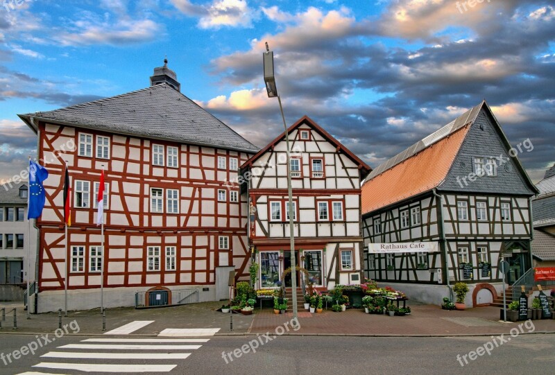 Usingen Taunus Hesse Germany Historic Center