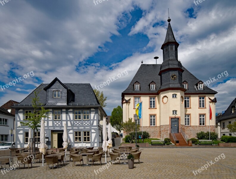 Usingen Taunus Hesse Germany Historic Center