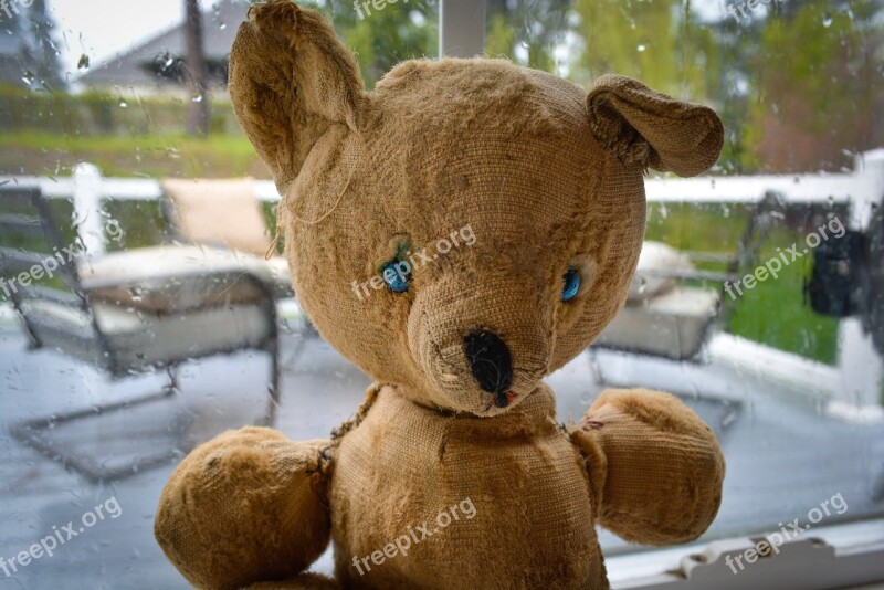 Vintage Stuffed Bear Teddy Toy