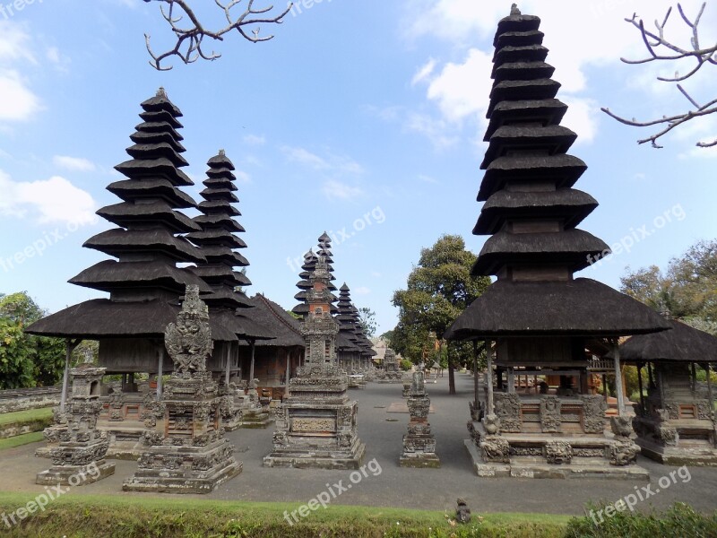 Temple Bali Balinese Hindu Culture