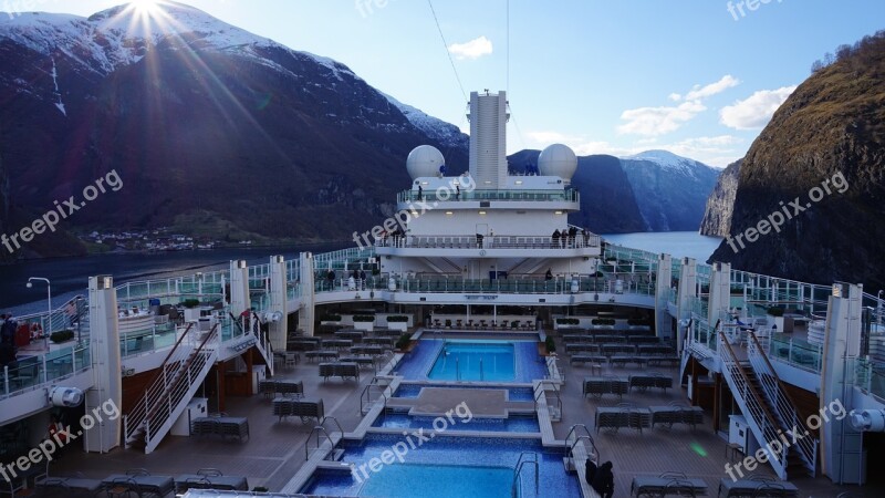 Fjords Cruise Norway Nature Ship