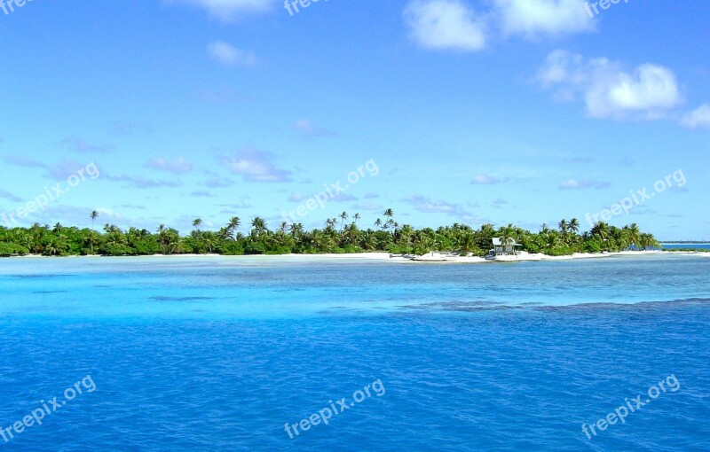 Deserted Island Heavenly Landscape Deserted Beach Paradise Seascape