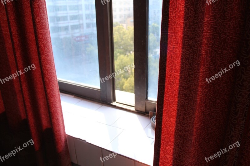 Curtains Window Balcony Free Photos