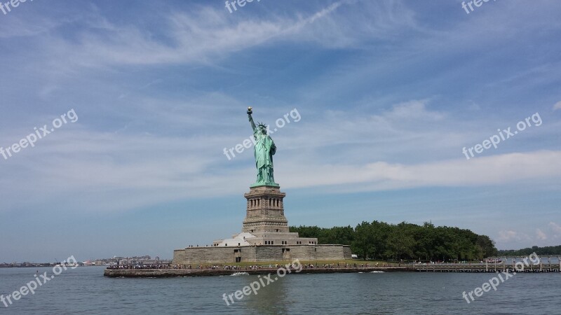 Statue Liberty New York Free Photos