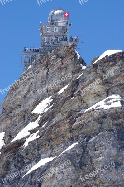 Research Station Jungfraujoch Switzerland Free Photos