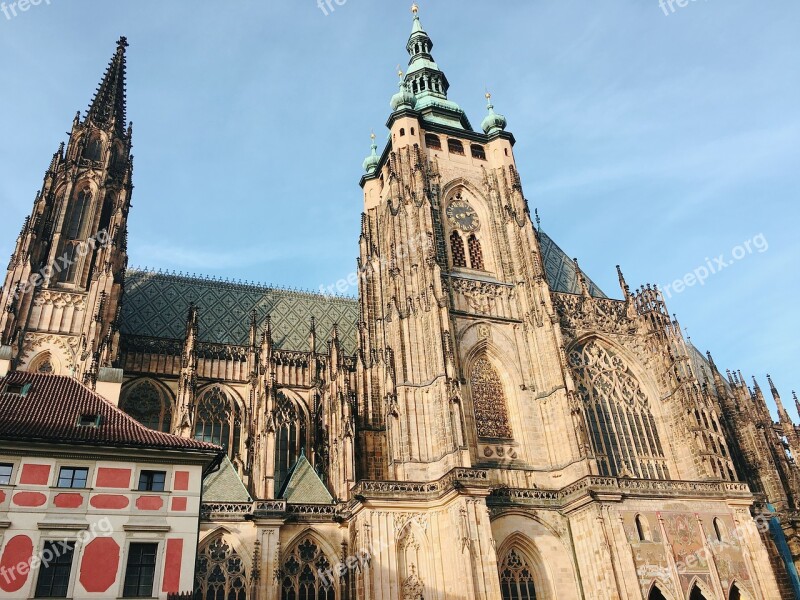 Eastern Europe Prague Prague Castle Europe Czech