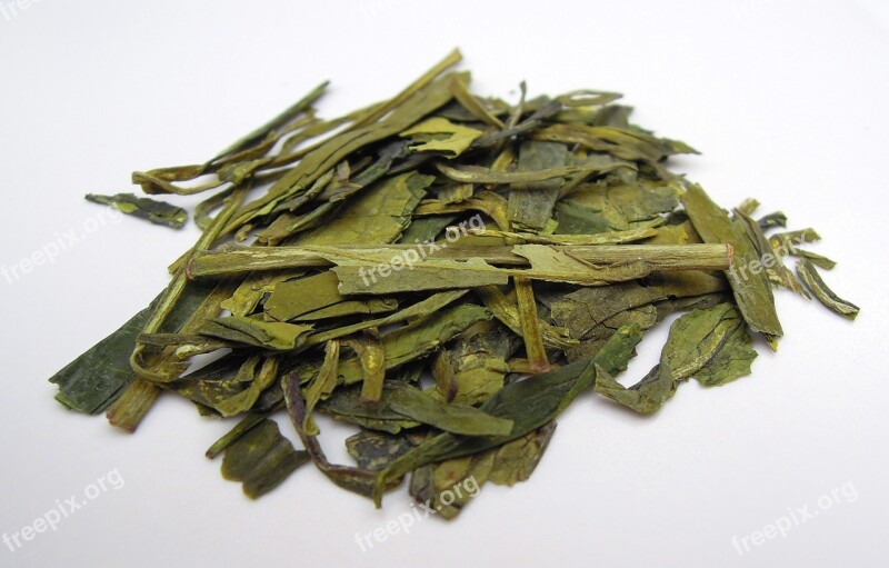 Tea Leaves Green Tea Tea Teacup Dried Leaves