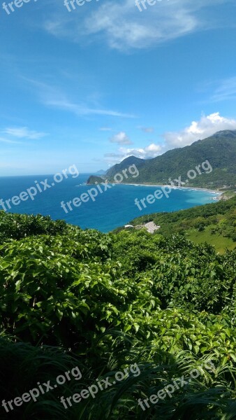 Hualien Sea Mountain Free Photos