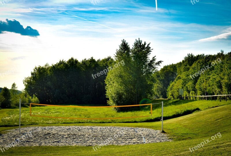 Beach Volleyball Volleyball Ba Playing Field Team Sport