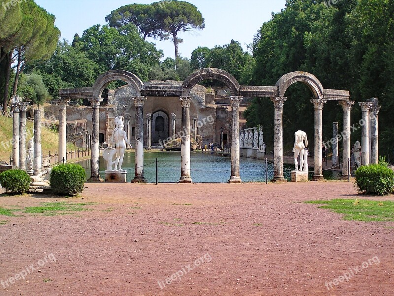 Villa Adriana Hadrian's Villa Tivoli Italy Europe