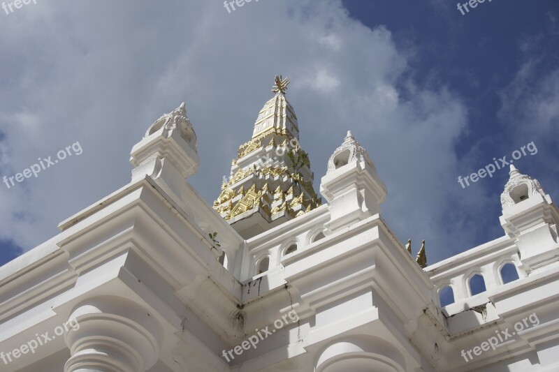 Temple Buddha Meditation Thailandland Asia