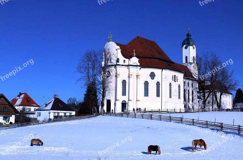 Wies Church Germany Pilgrimage Bavaria