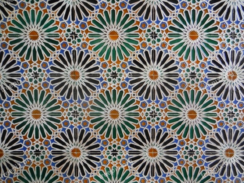 Tiles Morocco Spain Free Photos