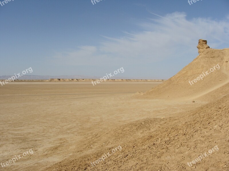 Sand Sahara Desert Rocks View