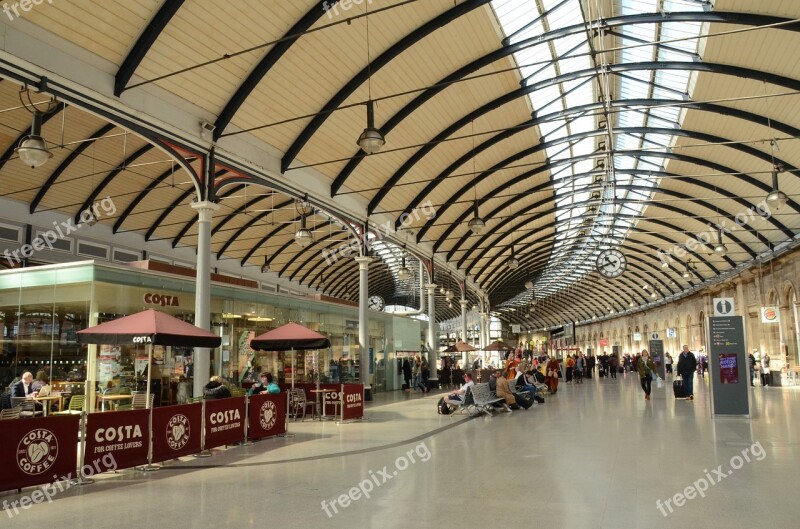 Station Train Dome Arc Light