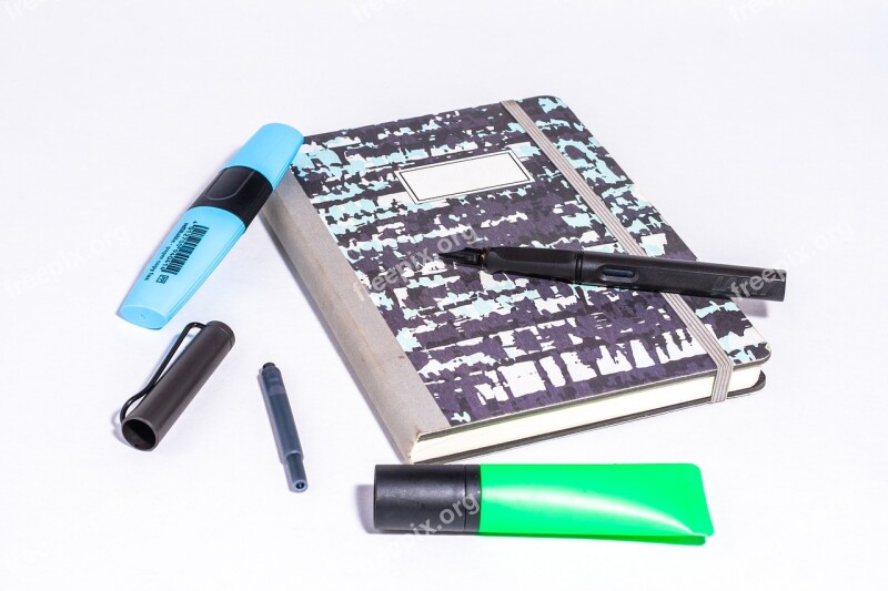 Notebook Pen Filler Write Book