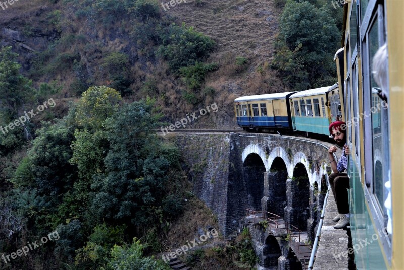 Train Viaduct Shimla India Travel