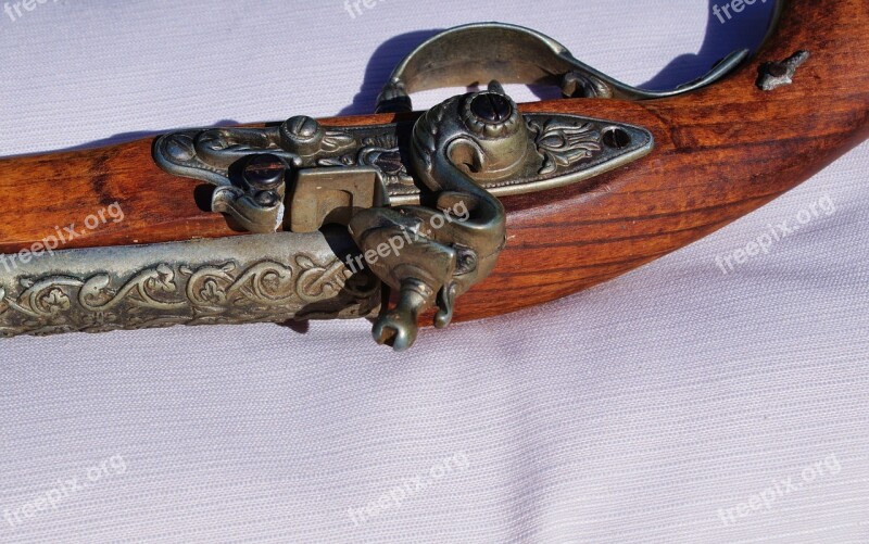 Pistol Muzzleloader Weapon Old Fire Weapon