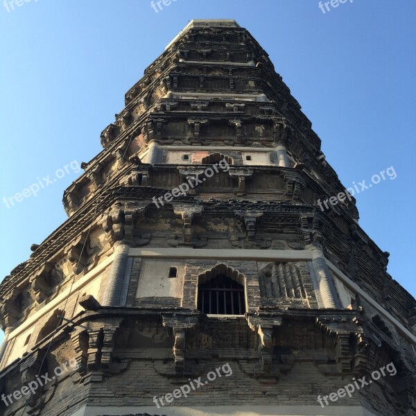 Pagoda Tower Building Ancient Monuments