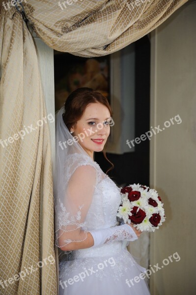 Wedding Bridesmaid Dress Stroll Bouquet Girl