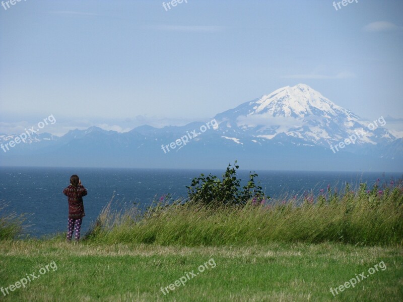 Alaska Mountain Travel View Landscape