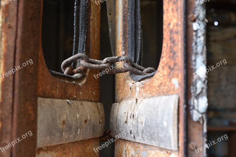 Door Old Entrance Lock Doorway